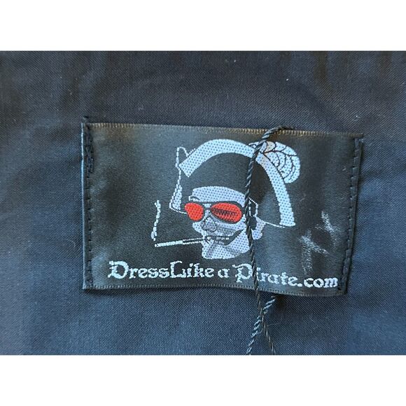 Dress Like A Pirate Black Praire Lace Fairy Blouse Top Women's Size Small - Picture 4 of 10